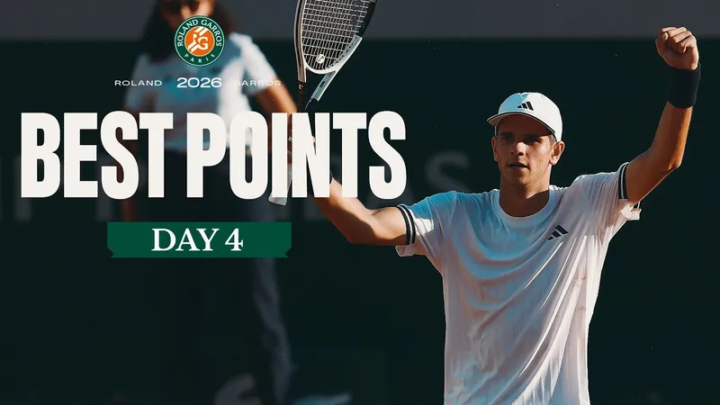 Royer, Zverev, Medjedovic, Teichmann, Rafael Jodar,... vào tốp ghi điểm đẹp mắt ở ngày thi đấu thứ 4 Roland-Garros 2026