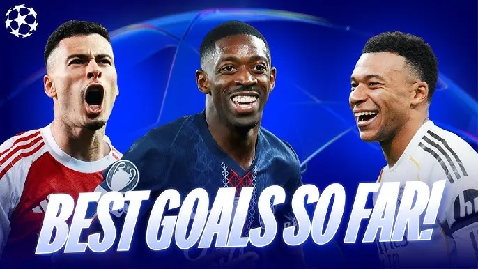 Lần lượt Kylian Mbappe, Ousmane Dembele và Harry Kane được UEFA nhắc đến trong danh sách ghi bàn Champions League 2025/26