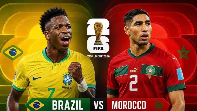 Brazil vs Morocco 1-1: Ismael Saibari lốp bóng điệu nghệ mở bàn, Ngôi sao Vinicius Junior tỏa sáng, chia điểm siêu kịch tính