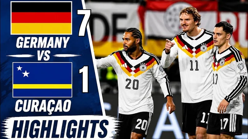Đức vs Curacao 7-1: Nmecha, Schlotterbeck, Havertz, Musiala, Brown, Undav đua tài, thầy trò HLV Nagelsmann xuất quân tưng bừng