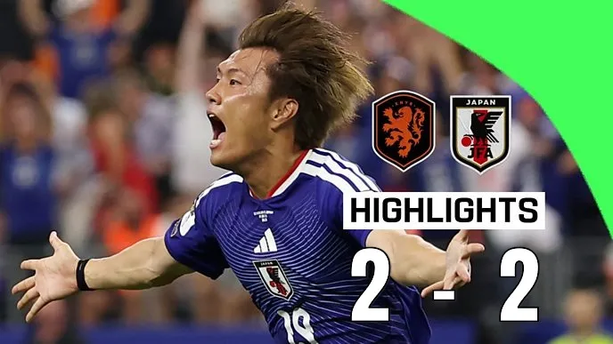 Hà Lan vs Nhật Bản 2-2: Hiệp 2 rượt đuổi hấp dẫn, Van Dijk, Summerville lập công, Nakamura, Kamada ngược dòng chia điểm nghẹt thở phút 89