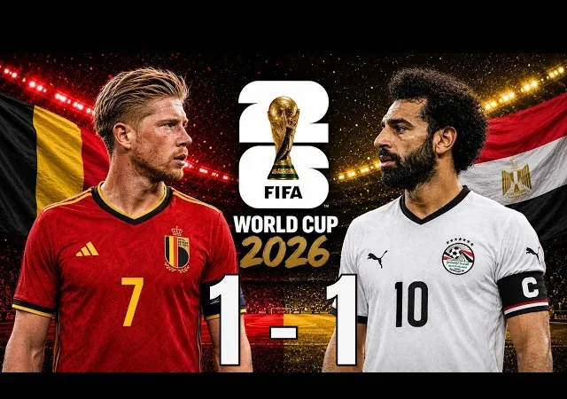 Bỉ vs Ai Cập 1-1: Salah kiến tạo, Ashour khai bàn, De Bruyne chuyền, Meunier kiến tạo, Lukaku áp sát, Hany phản lưới nhà, chia điểm tiếc nuối 