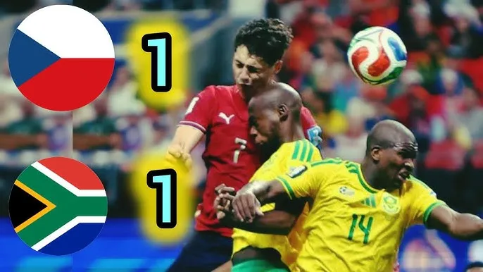 CH Czech vs Nam Phi 1-1: Adam Hloek kiến tạo, Michal Sadilek mở tỷ số, Teboho Mokoena hạ thủ môn Matej Kovar chia điểm kịch tính