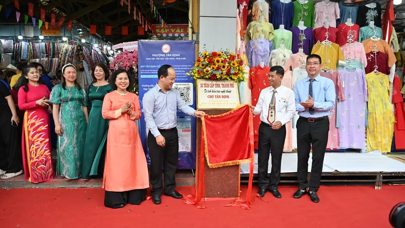 Chợ Tân Định: Bảo tồn di sản, hiện đại hóa giao thương