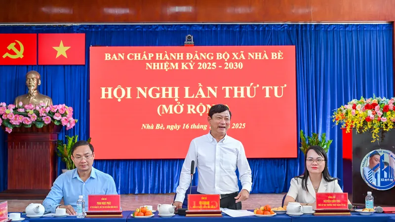 Xã Nhà Bè: Thu ngân sách vượt mốc 120%