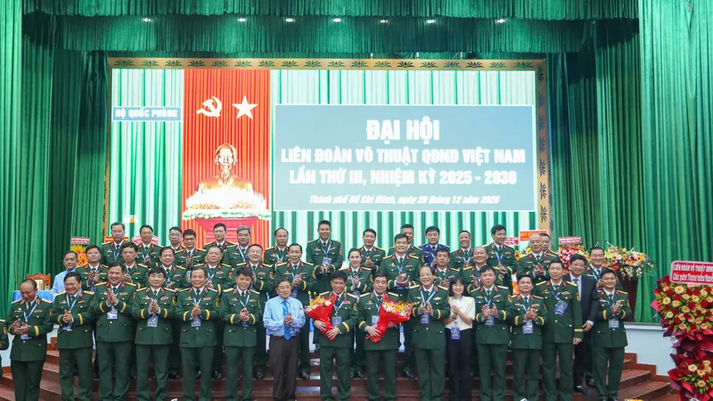 Trung tướng Nguyễn Bá Lực giữ chức Chủ tịch Liên đoàn Võ thuật Quân đội