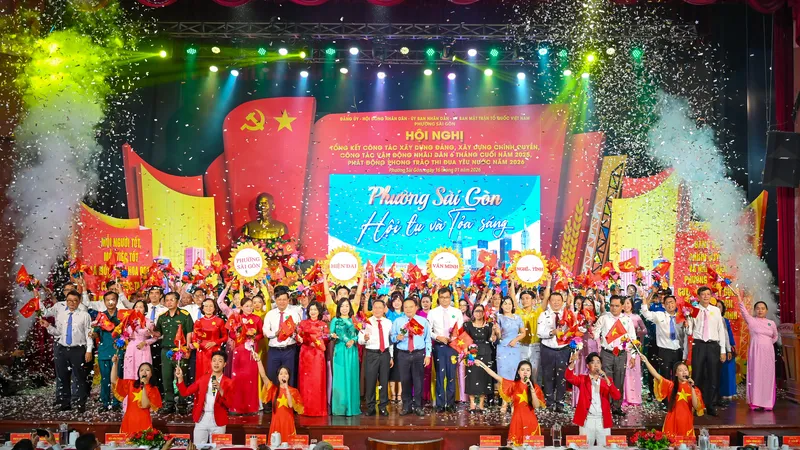 Xây dựng phường Sài Gòn hiện đại, văn minh, nghĩa tình