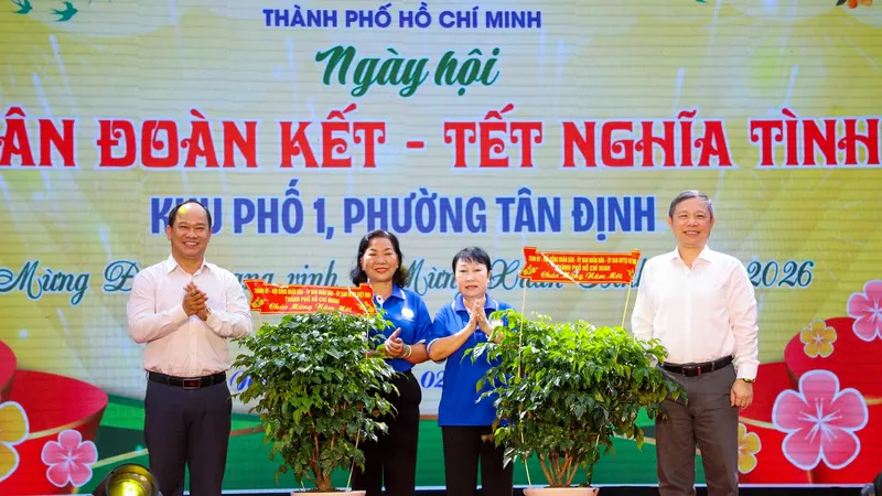 Phường Tân Định khai mạc lễ hội “Xuân gắn kết – Tết nghĩa tình” Bính Ngọ 2026