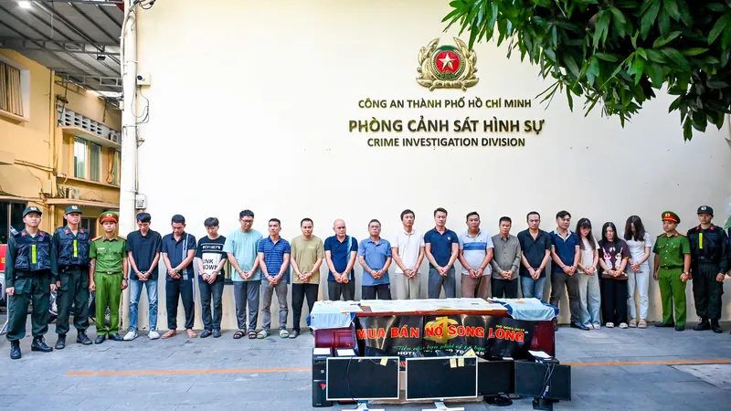 TPHCM: Triệt phá đường dây đòi nợ núp bóng doanh nghiệp mua bán nợ