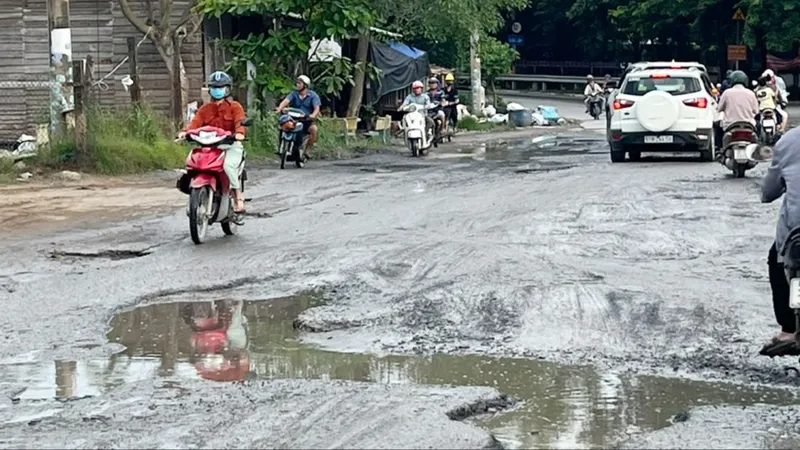 Đường Lò Lu không đảm bảo an toàn giao thông