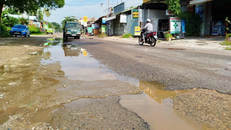 Tan nát đường đi Mũi Né