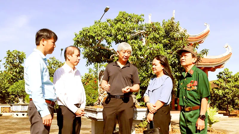 Nâng cấp Đền tưởng niệm Anh hùng liệt sĩ Trường Sơn ở ngã ba biên giới (huyện Ngọc Hồi, tỉnh Kon Tum)