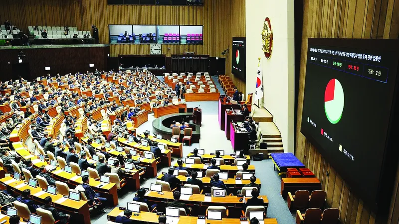 Quốc hội Hàn Quốc thông qua dự luật điều tra vợ chồng Tổng thống Yoon Suk-yeol