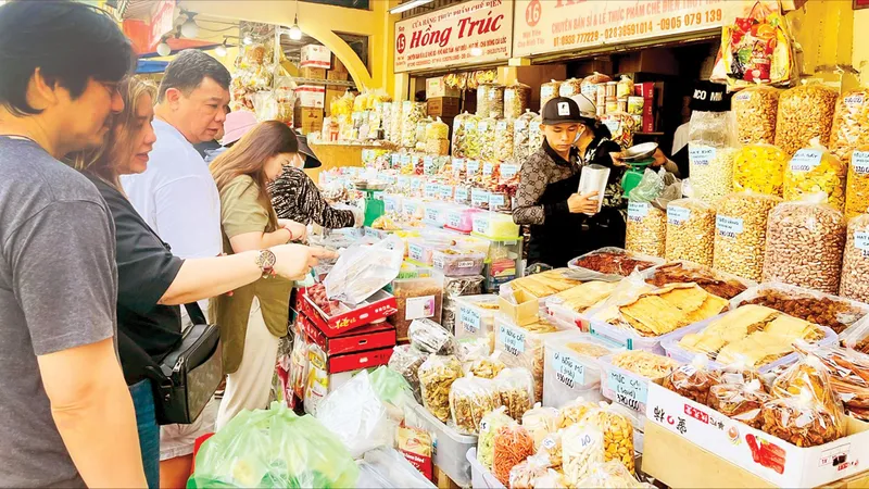 Sức mua hàng tết tăng dần