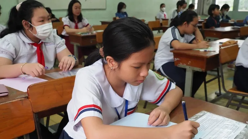 Đề xuất duy trì khảo sát năng lực vào lớp 6