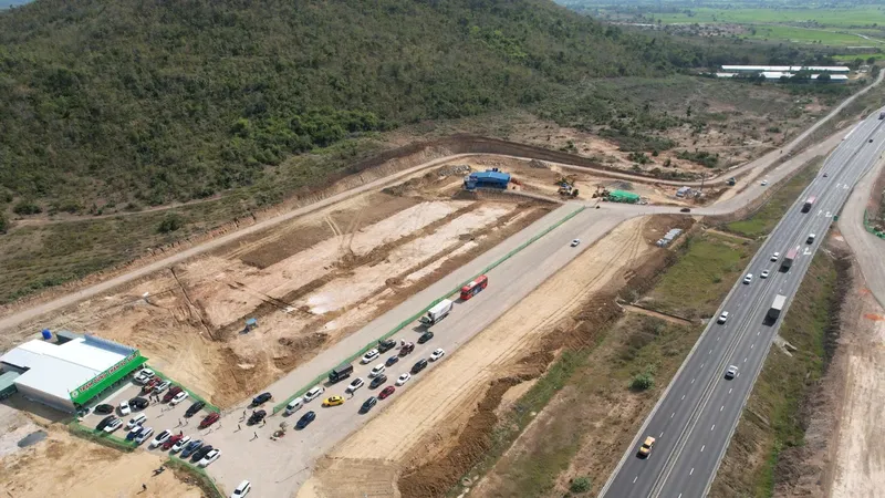 Vướng tranh chấp đất đai: Trạm dừng nghỉ thuộc đường cao tốc Vĩnh Hảo - Phan Thiết có nguy cơ không thể triển khai