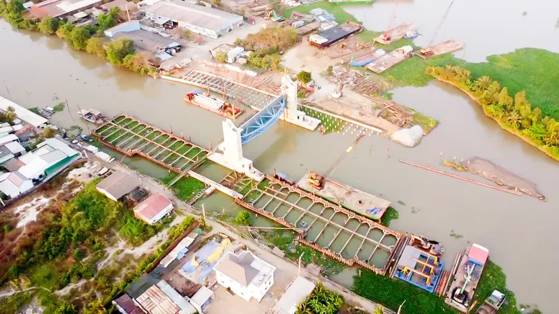 TPHCM và ĐBSCL: Chủ động phòng chống xâm nhập mặn