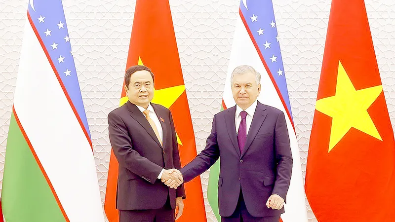 Thúc đẩy quan hệ giữa các cơ quan lập pháp Việt Nam - Uzbekistan