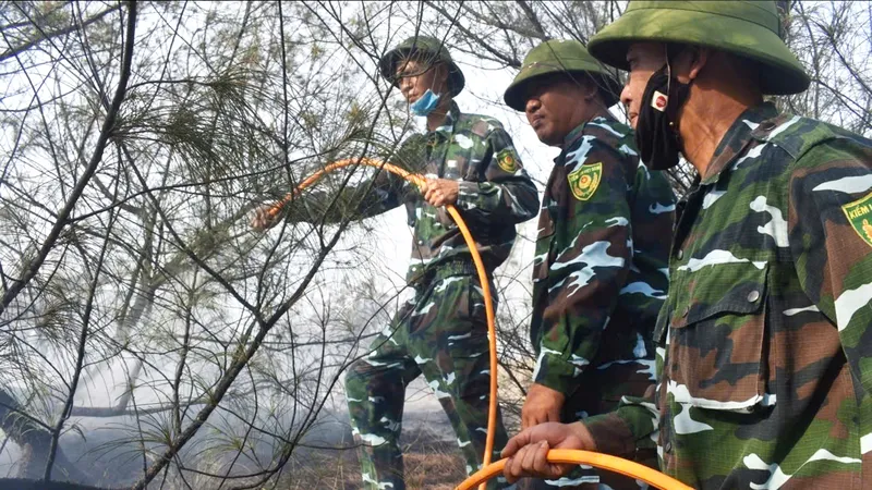 Bắc miền Trung: Chủ động ứng phó cháy rừng
