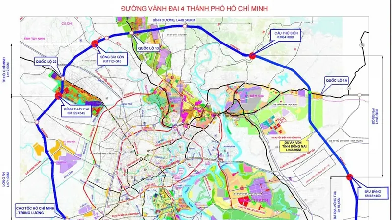 Dự án đường Vành đai 4 TPHCM: Lựa chọn phương thức đầu tư phù hợp