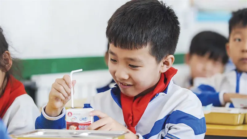 Thành công từ chương trình sữa học đường