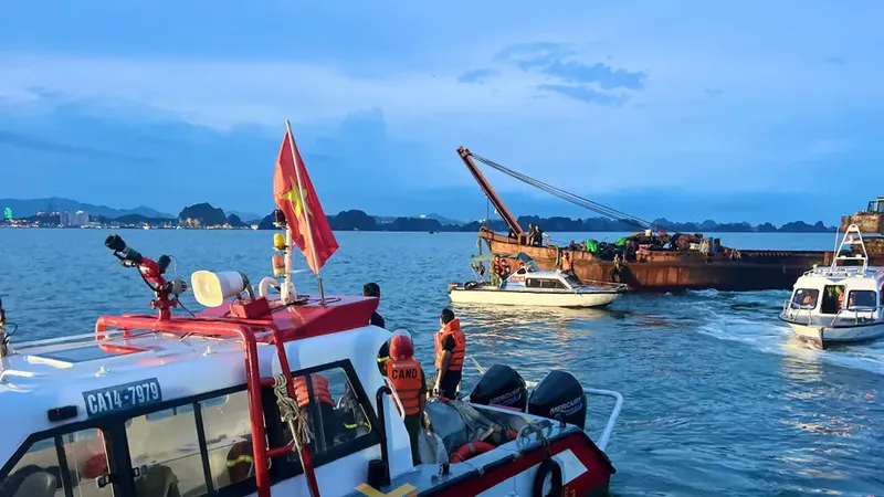 Tìm thấy thêm 1 thi thể trong vụ lật tàu Vịnh Xanh 58