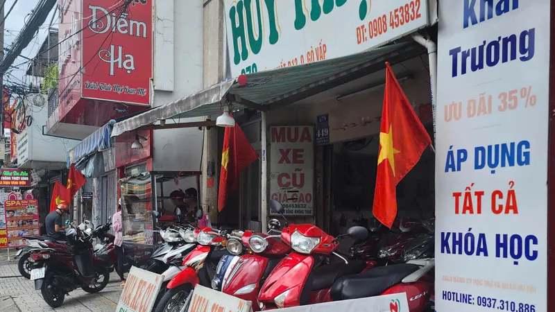Đìu hiu thị trường xe máy xăng