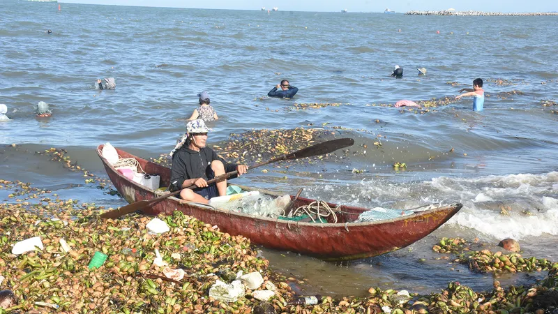 Du lịch biển Bà Rịa - Vũng Tàu: Căng thẳng vì rác xâm chiếm bờ cát