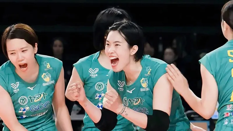 Chủ công Trần Thị Thanh Thúy rạng ngời tại giải các ngôi sao bóng chuyền Nhật Bản 2026. ẢNH: P.MINH
