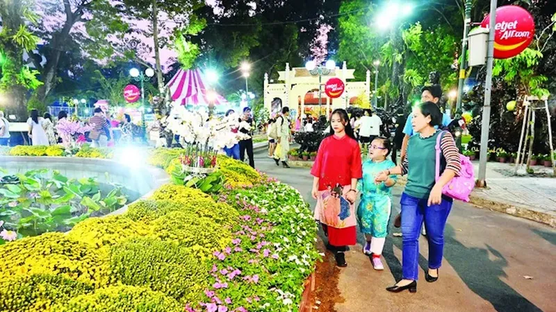 Khai mạc Hội hoa Xuân TPHCM 2026