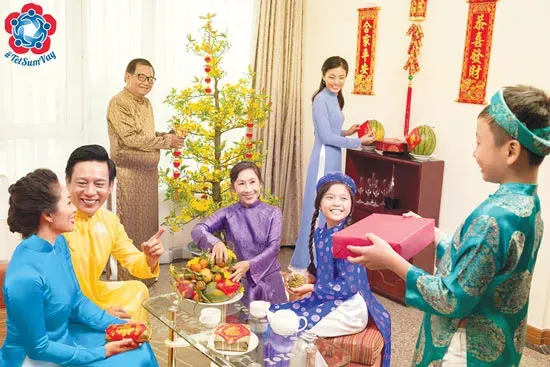 Tết sum vầy, an lành