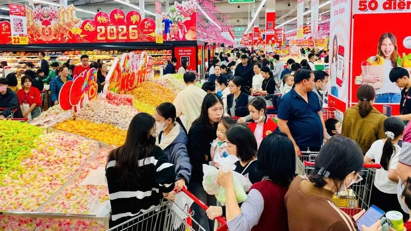 Nhộn nhịp không khí mua sắm