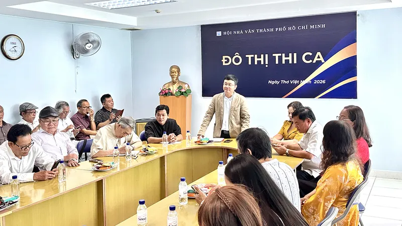 Ngày thơ Việt Nam 2026: Dòng chảy thơ ca đô thị tại TPHCM
