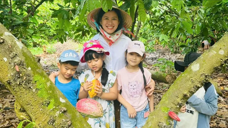 Cây ca cao hồi sinh trên vùng đất đỏ