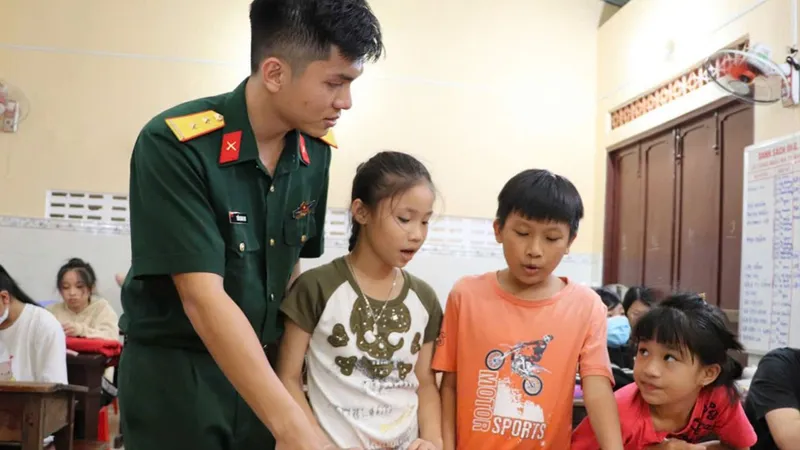 Đại úy trẻ với nhiều sáng kiến hữu ích