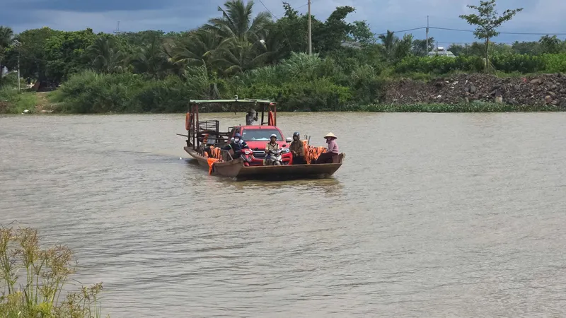 Nỗi lo vượt sông Krông Ana trong mùa mưa lũ
