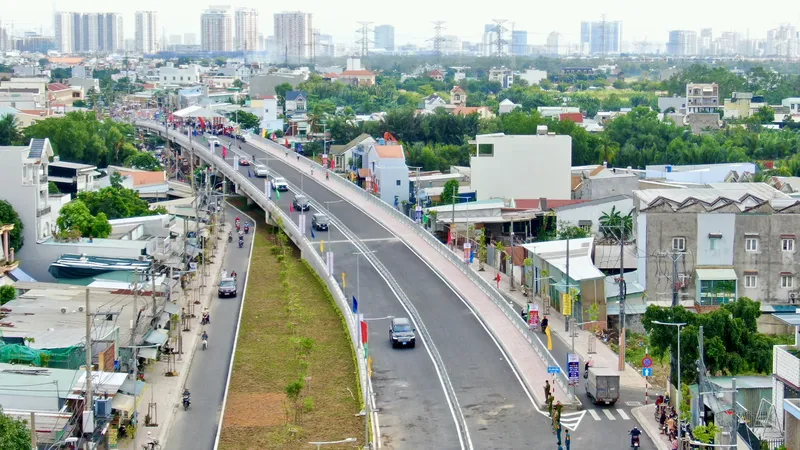 TPHCM: Thông xe cầu Long Kiểng 
