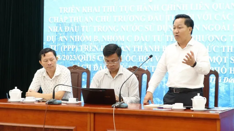 Tiếp xúc trực tiếp với doanh nghiệp để tháo gỡ vướng mắc trong thủ tục đầu tư