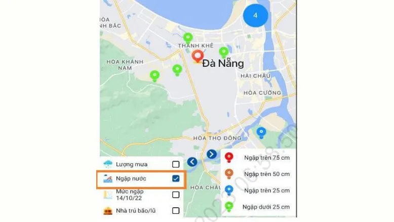 Đà Nẵng đưa vào sử dụng Hệ thống theo dõi mưa, ngập nước