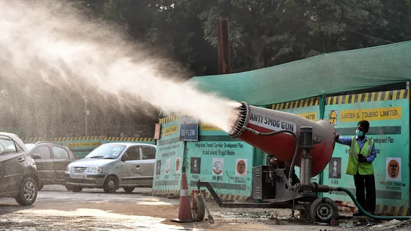 Giảm ô nhiễm không khí bằng mưa nhân tạo