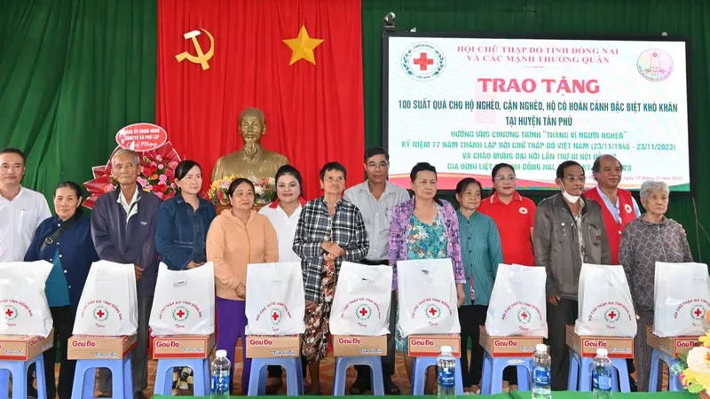 Vedan Việt Nam tặng nhà Chữ thập đỏ tại huyện Tân Phú (Đồng Nai)