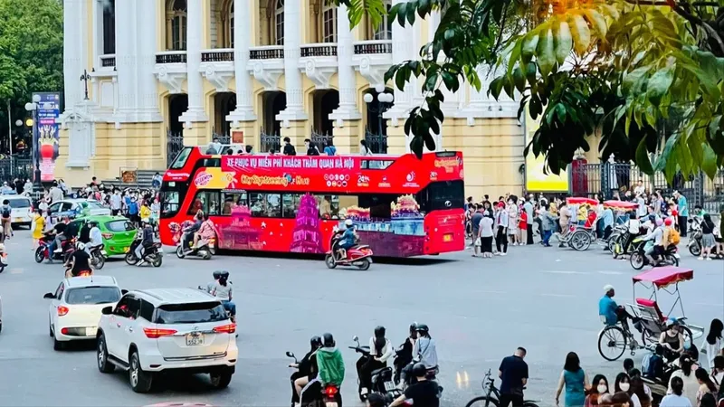 Du lịch Hà Nội đặt mục tiêu đón 26,5 triệu khách năm 2024