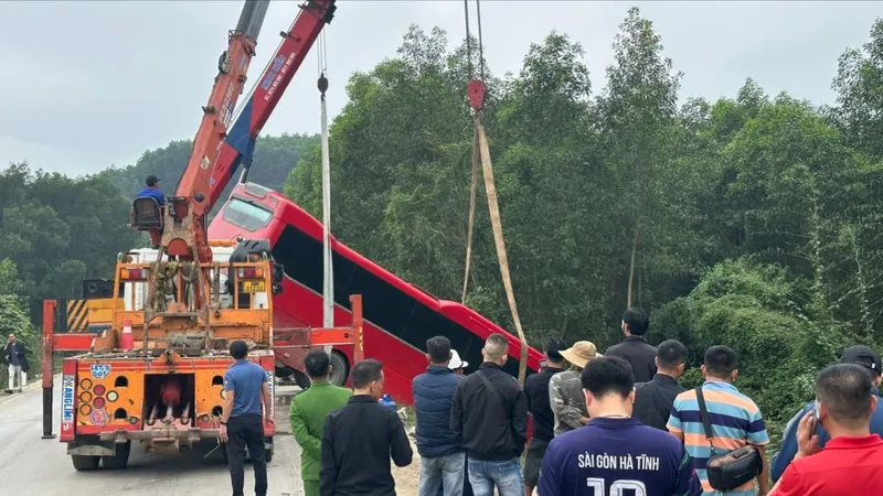 Hiện trường vụ tai nạn 