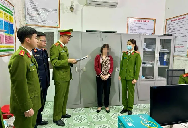 Giám đốc Phòng khám đa khoa Đức Giang - Hà Nội bị bắt