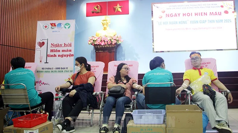TPHCM phát động hiến máu “Lễ hội Xuân hồng” năm 2024