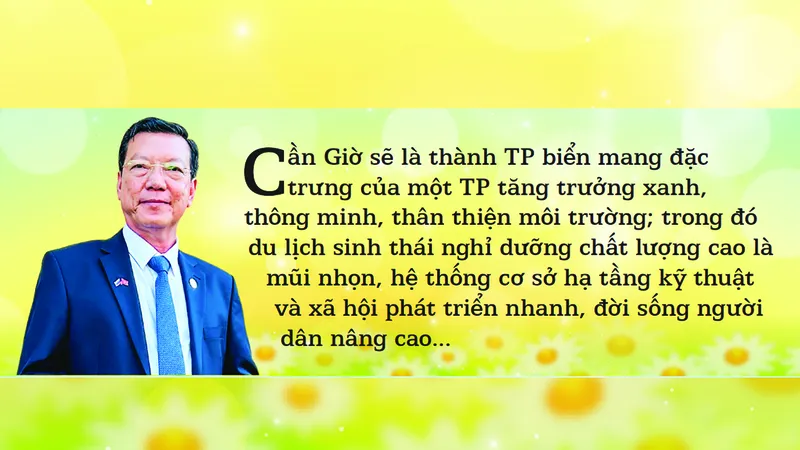 Cần Giờ hướng đến thành phố xanh