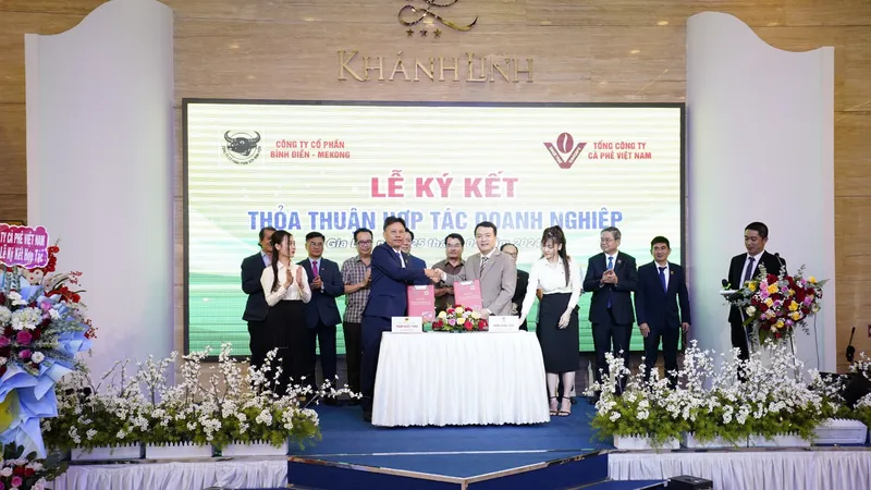 Công ty Bình Điền - MeKong và Tổng Công ty Cà phê Việt Nam: Hợp tác thúc đẩy sản xuất cà phê bền vững