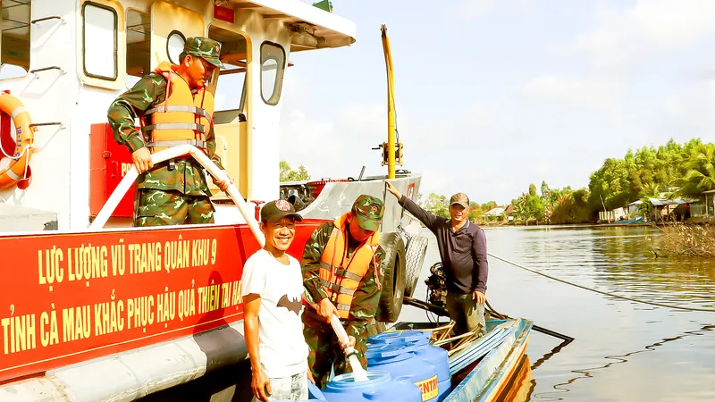 Quay quắt vì thiếu nước ngọt