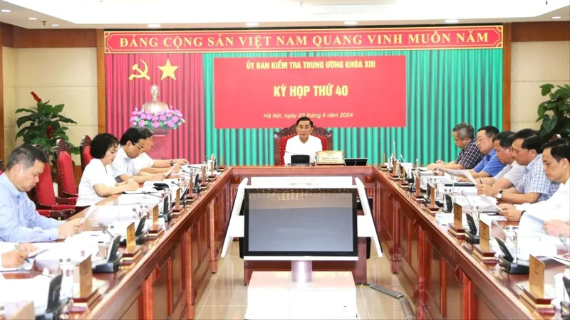 Ủy ban Kiểm tra Trung ương kỷ luật nhiều cá nhân và tập thể ở Vĩnh Phúc