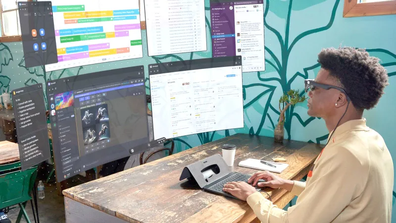Laptop màn hình ảo 100 inch